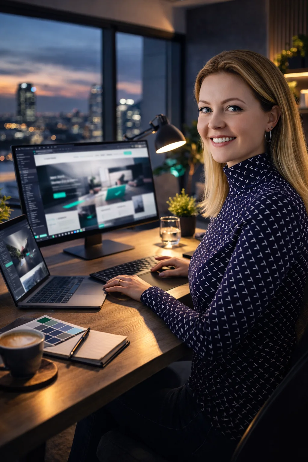 Veronica, freelance webdesigner i Danmark, baseret i Horsens